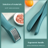No need to peel, stainless steel garlic press, manual garlic puree making tool, kitchen labor-saving and good product