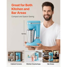 Milkshake Maker, 100W Milk Shake Maker Mixer, Single Head Drink Mixer Blender Machine