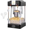 Popcorn Maker, 300W Popcorn Popper Machine, 2.5 Oz Kettle Makes 4 QT per Batch, Tabletop Popcorn Maker with PP Door, Includes 2 Scoops and Tray