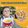 Popcorn Maker, 300W Popcorn Popper Machine, 2.5 Oz Kettle Makes 4 QT per Batch, Tabletop Popcorn Maker with PP Door, Includes 2 Scoops and Tray