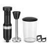 Variable Speed Corded Hand Blender, Black Matte