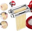 3 in 1 Pasta Maker Attachment Set for KitchenAid Mixers Plus Hub Knob Screw Accessory Included Dough Sheet Roller