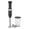Variable Speed Corded Hand Blender, Black Matte