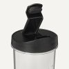 Portable Blender for Smoothies and Shakes with 250W Power,15 Oz BPA Free Travel Cup and Lid, Black