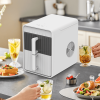 PSZBJ-K12   Automatic Ice Maker-Blue Storage Ice for Outdoor Camping. Features: 12kg/day capacity, PVC material (BPA-free), touch controls
