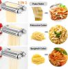 3 in 1 Pasta Maker Attachment Set for KitchenAid Mixers Plus Hub Knob Screw Accessory Included Dough Sheet Roller