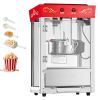 Popcorn Machine, 8oz Stainless Steel Kettle, 800W Commercial Countertop Popcorn Maker, 48 Cups per Batch Theater Style Popper
