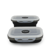 GLIDER S20 Black Bento Premium Lunch Box & Food Storage Container